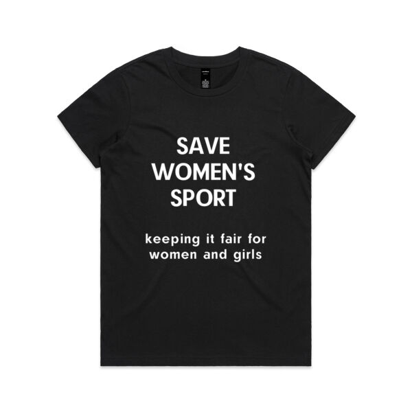 SWS/Keeping it fair - Womens Maple Tee Thumbnail